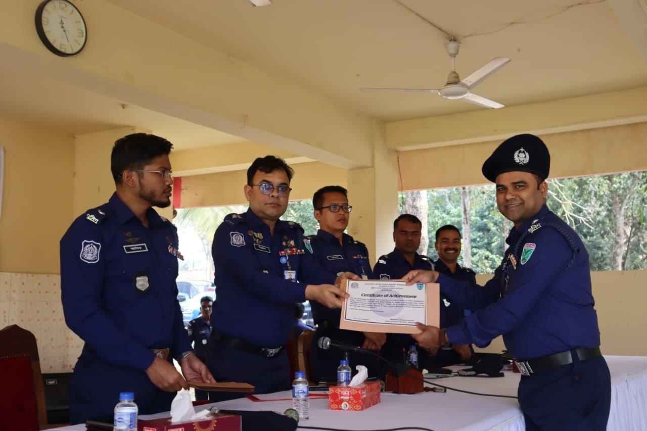 মৌলভীবাজার জেলার শ্রেষ্ঠ ওসি নির্বাচিত শ্রীমঙ্গল থানার জহিরুল ইসলাম মুন্না